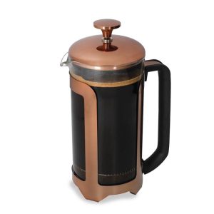 La Cafetire Roma Cafetiere, 8-Cup, Copper Effect Finish