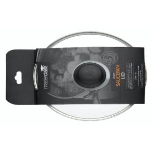 MasterClass 20cm Glass Saucepan Lid