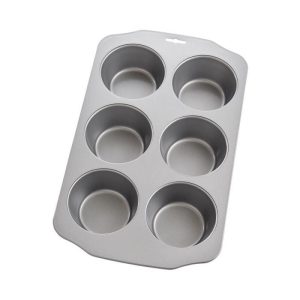 Mrs. Anderson's Baking Non Stick Jumbo Muffin Pan, 6 Cups