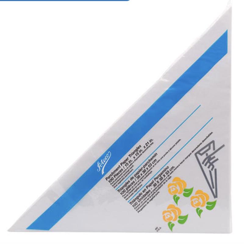 Parchment Triangles // Pack of 50