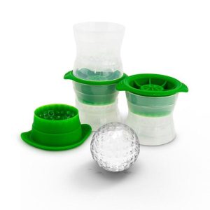 Golf Ball Ice Molds S/3 Fairway Green