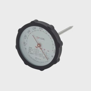 Leave-In Meat Thermometer with Silicone Grip
