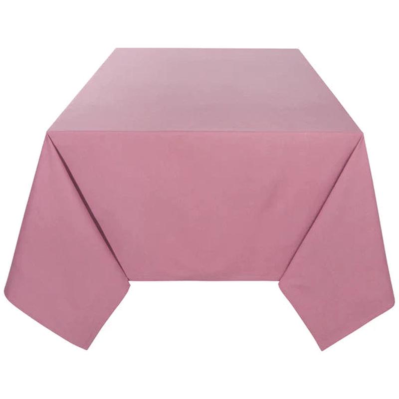 Mauve Cotton Tablecloth, 60"x120"