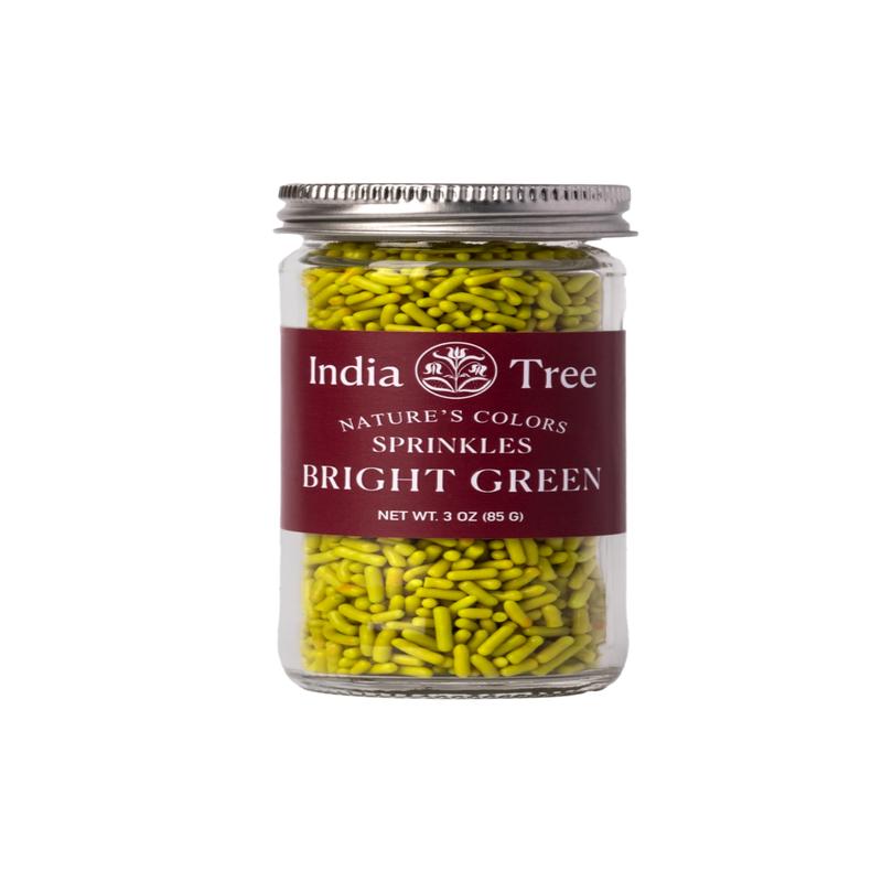 Nature's Colors Bright Green Sprinkles