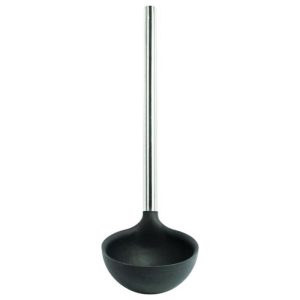 Silicone Ladle, Charcoal Grey