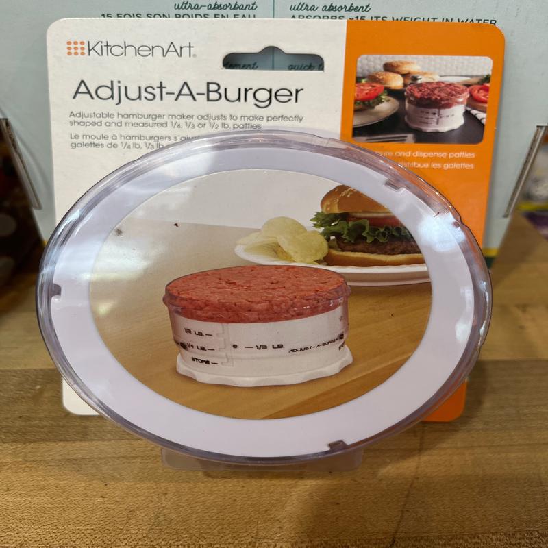 Adjust-A-Burger Burger Press