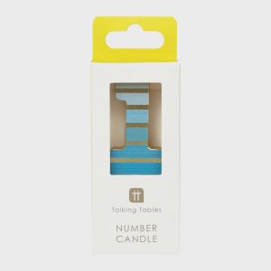 Blue & Gold #1 Candle