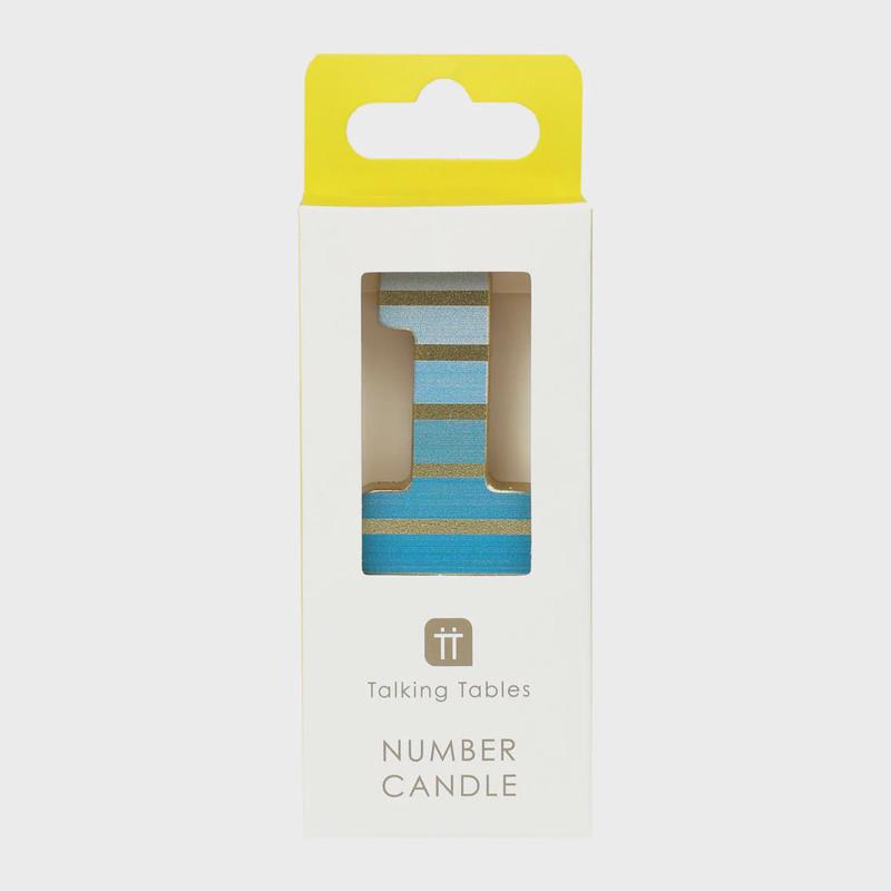 Blue & Gold #1 Candle