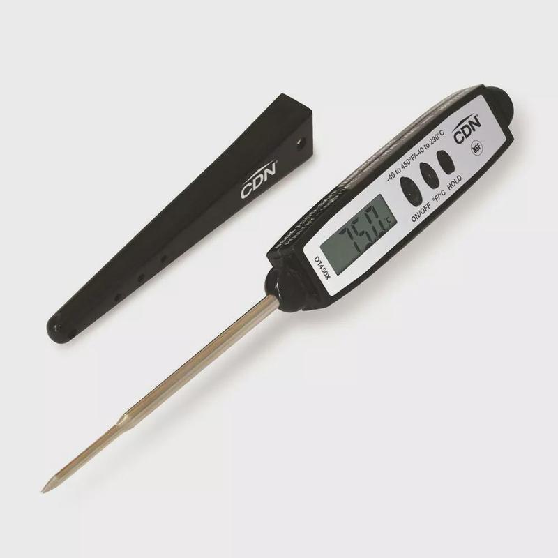 CDN Digital Pocket Thermometer | Black
