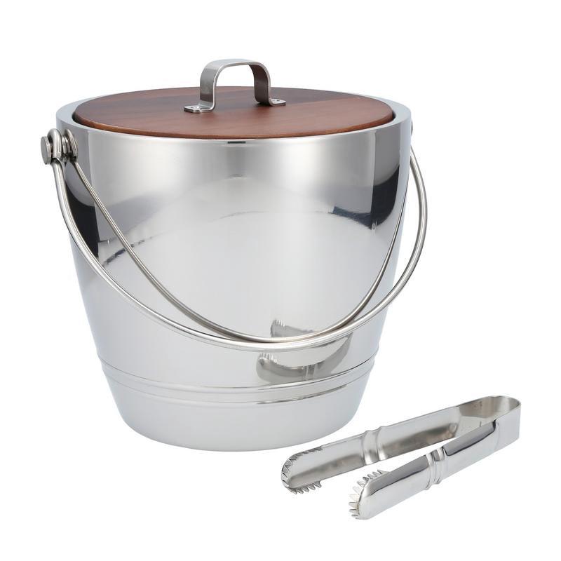 Crafthouse By Fortessa The Signature Collection Round Ice Bucket w/Tongs