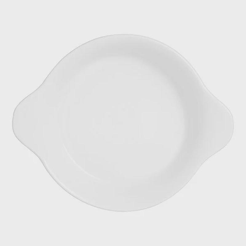 Earred Round Egg Dish, 16.75oz