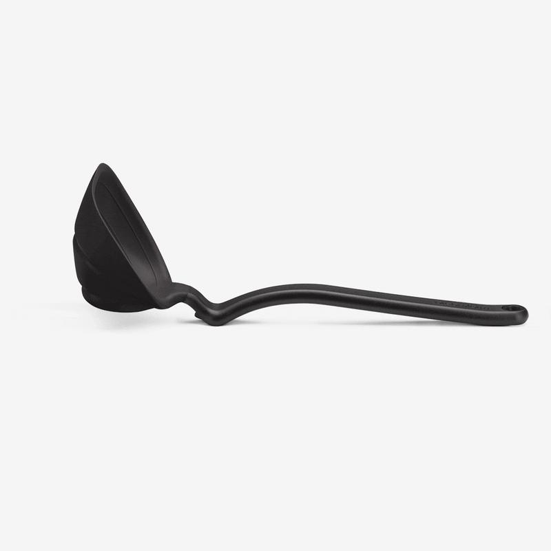 Fladle | fold flat scraping ladle