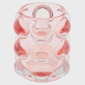 Lucia Hobnail Votives | Blush