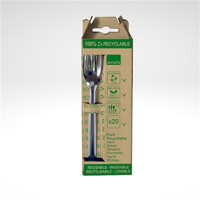 20-piece Reusable Table Forks