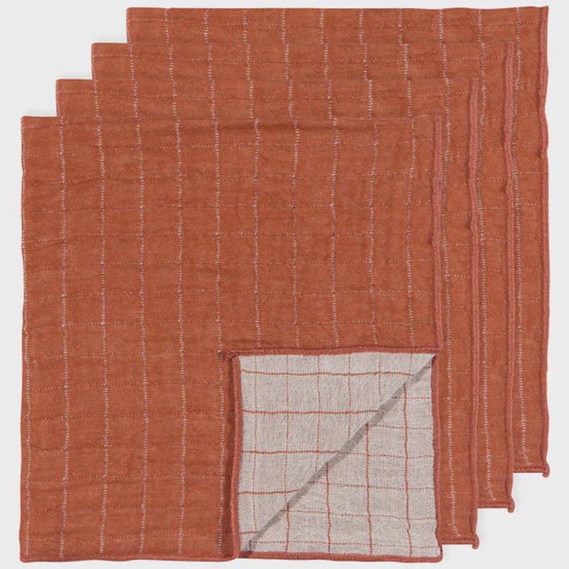 Cinnamon Stick Double Weave Napkins | Set of 4