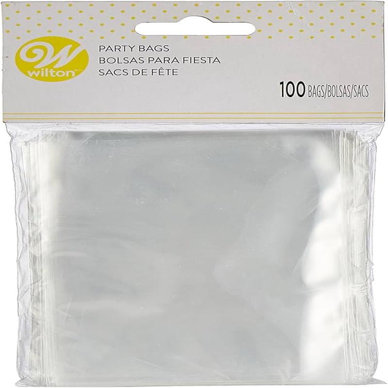 Clear Treat Bags, Mega | 100-Pack