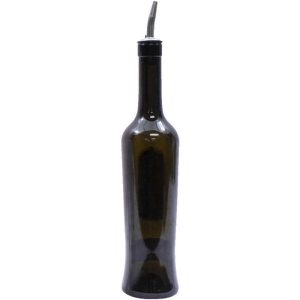 Dark Green Glass Bottle | 17oz