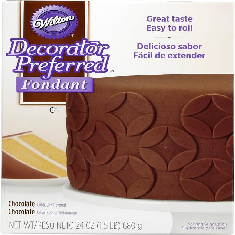 Decorator Preferred Chocolate Fondant, 24 oz. Fondant Icing