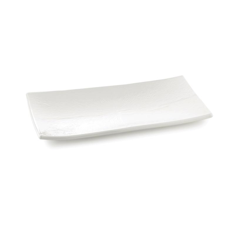 Frostone Collection Rectangular Serving Tray, 19 X 10"