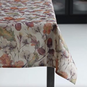 Harvest Leaf Tablecloth, 70" Round