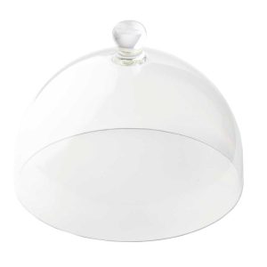 Round Cake Dome With Knob Handle, 11.75"