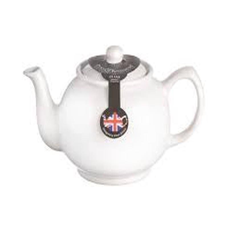 Teapot, 10 Cups White