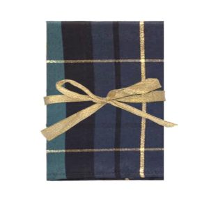 Traditional Check Napkin, Set Of 4, Blue
