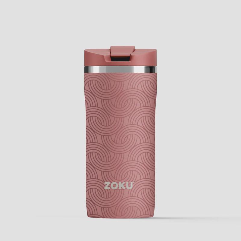 Travel Mug Pink Geo