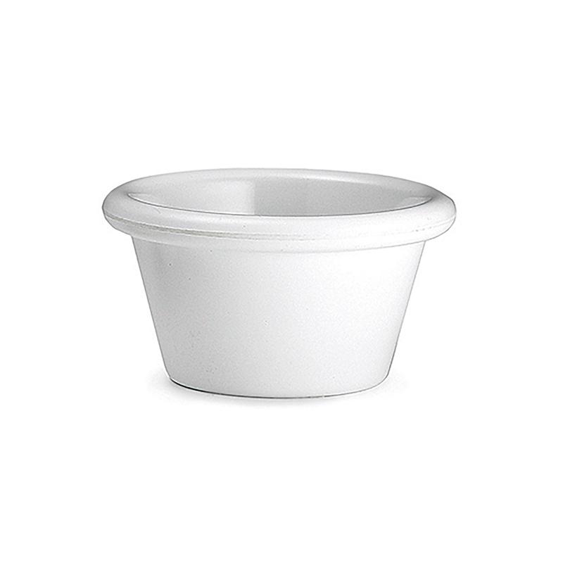 White Smooth Ramekin | 3 Oz