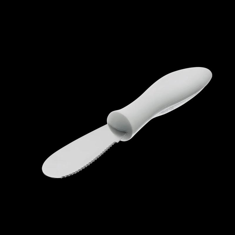 Butter Spreader, White Handle
