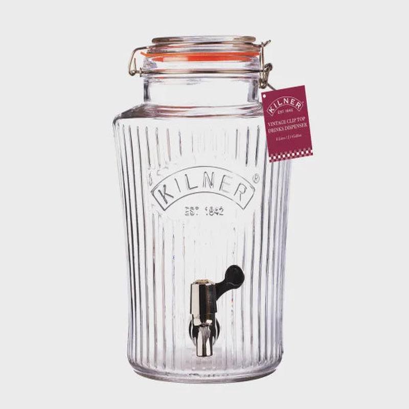 Clip Top Vintage Drinks Dispenser 5 Litre
