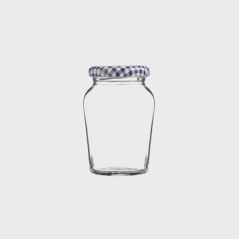 Curved Twist Top Jar 260ml