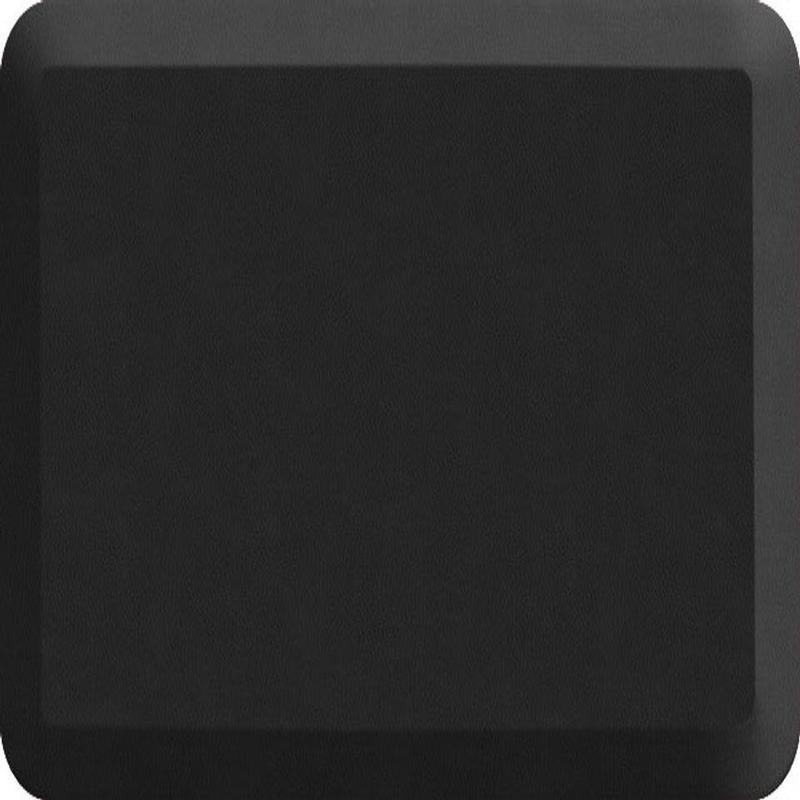 Designer Comfort Mat Leather Grain | Jet, 20x32"