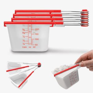 Levups Scrape Level Measuring Cups