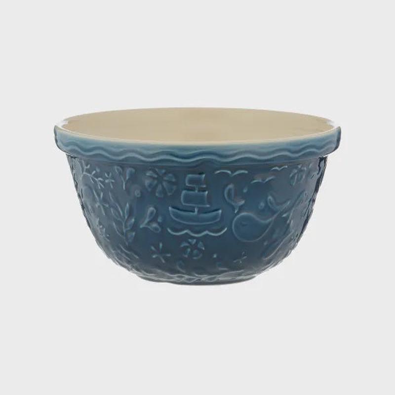 Nautical Boat Navy Mixing Bowl // 29cm