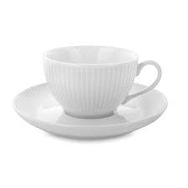 Pillivuyt Mug and Saucer Set, 9oz