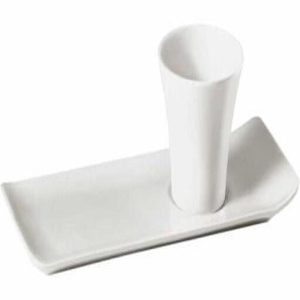 Pillivuyt Snack Tray with Cup Indent