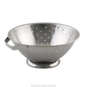 Stainless Steel Footed Colander, 8 Quarts