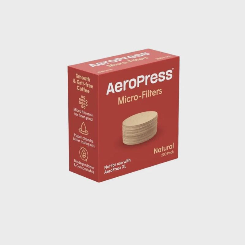 AeroPress Natural Micro Filters Pack of 200