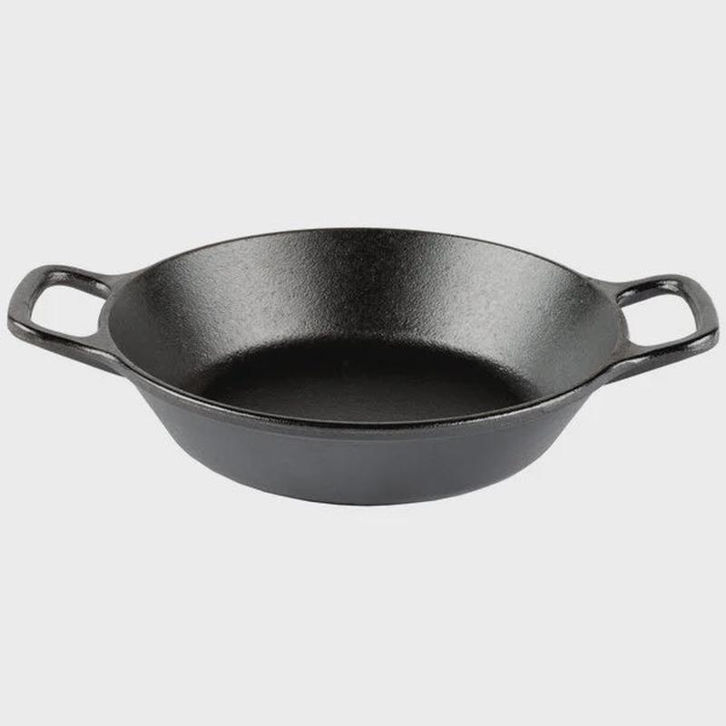 Cast Iron Skillet with Dual Handles, 8"