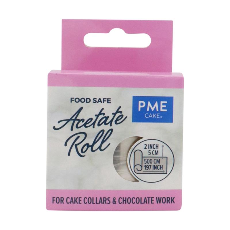 Food Safe Acetate 5 Meter Roll // 2inch / 5cm