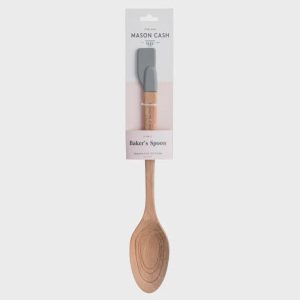 Innovative Kitchen Solid Spoon & Jar Scraper