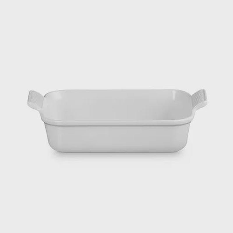 Le Creuset White Stoneware Rectangular Dish // 26cm