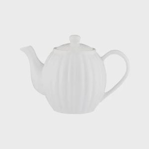 Luxe Teapot White // 6 Cup