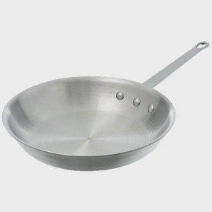 Natural Finish Aluminum Frying Pan, 10"