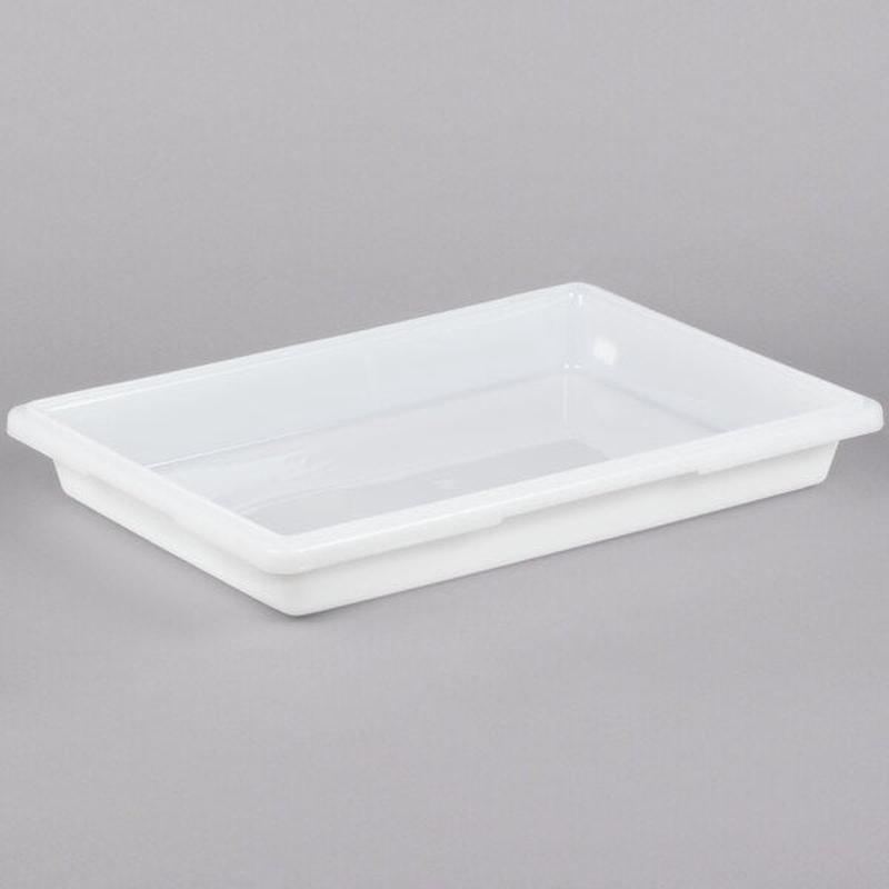 White Poly Food Storage Box, 18"x26"x3.5"