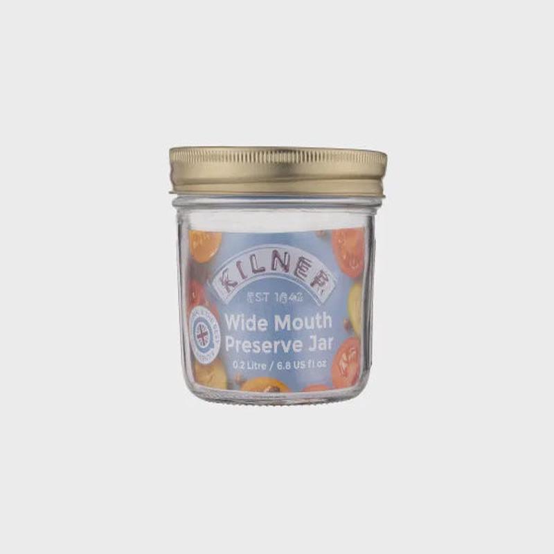 Wide Mouth Preserve Jar // 0.2 Litre