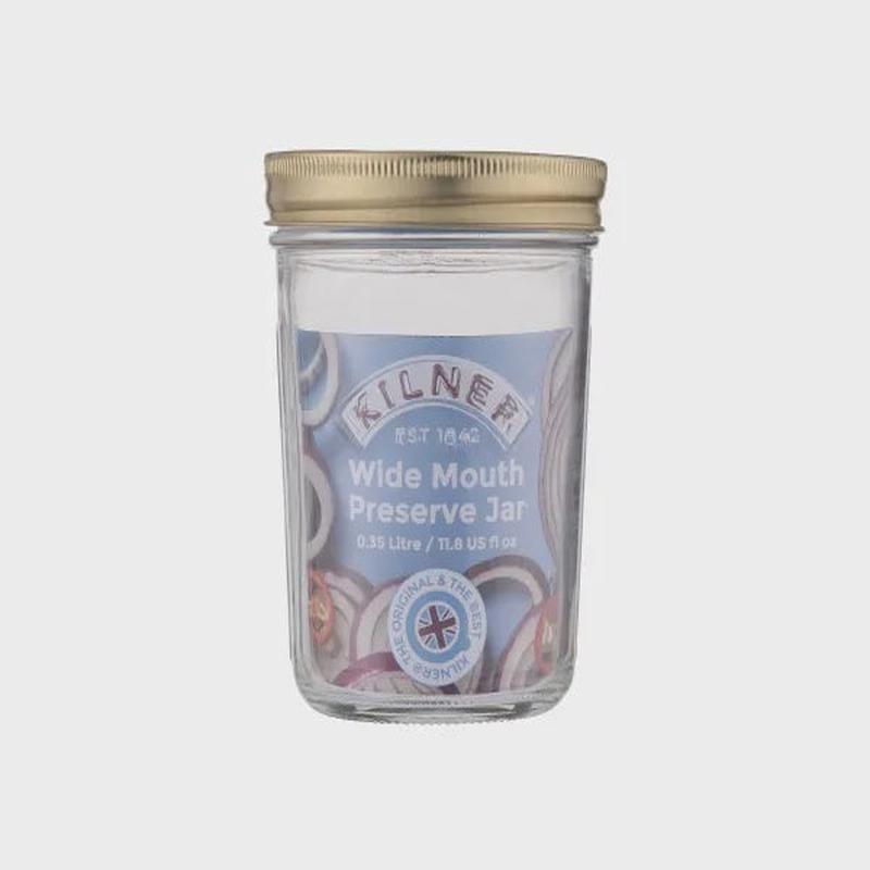 Wide Mouth Preserve Jar //  0.35L