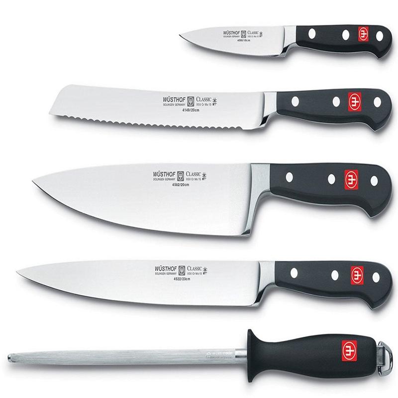 Wusthof Classic 5pc Chef's Knife Set