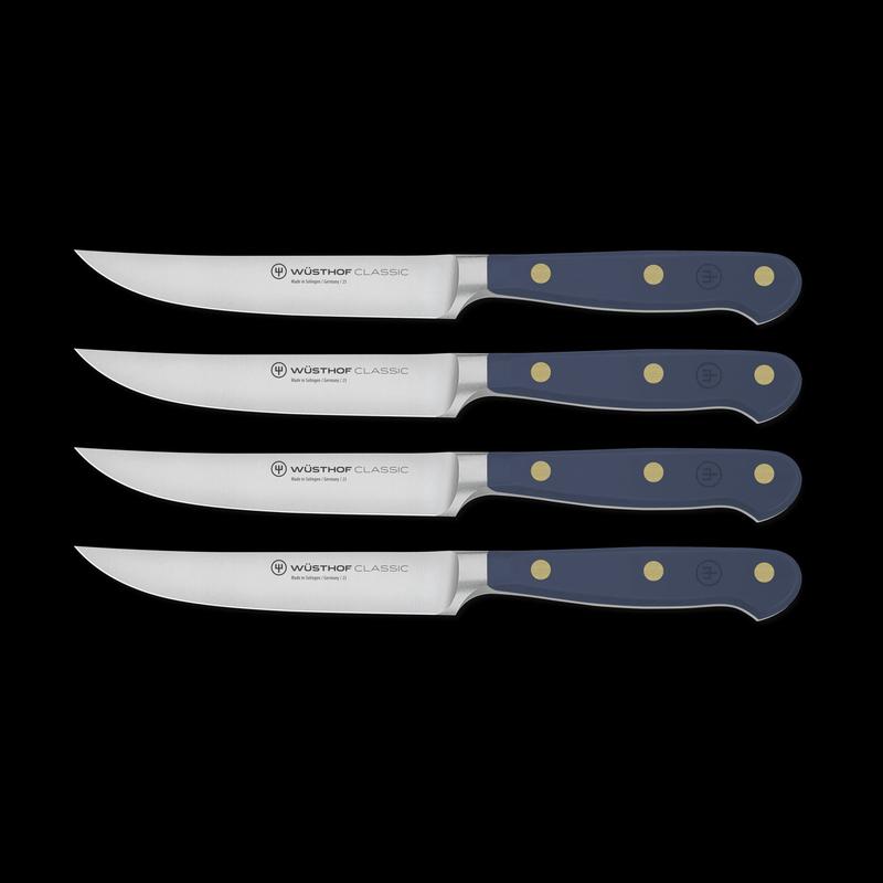 Wusthof Classic Steak Knife Set // Blueberry